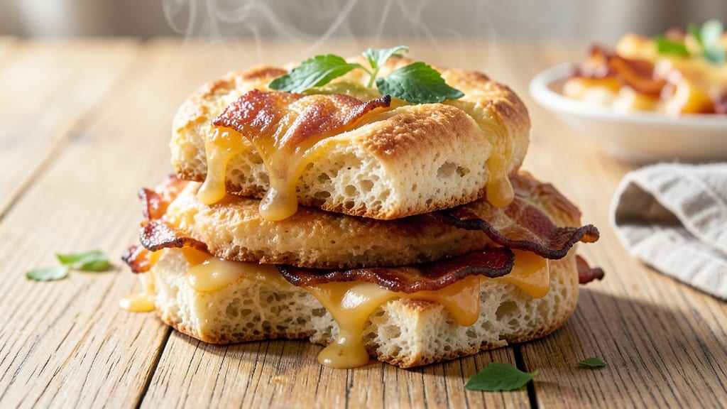 Bacon and Cheese Biscuit Recipe: Flaky Layers with Smoky Crunch and Pull-Apart Cheese