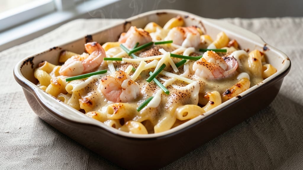 Baked Seafood Macaroni Cheese Recipe: Crispy Breadcrumbs Meet Creamy Lobster Bliss