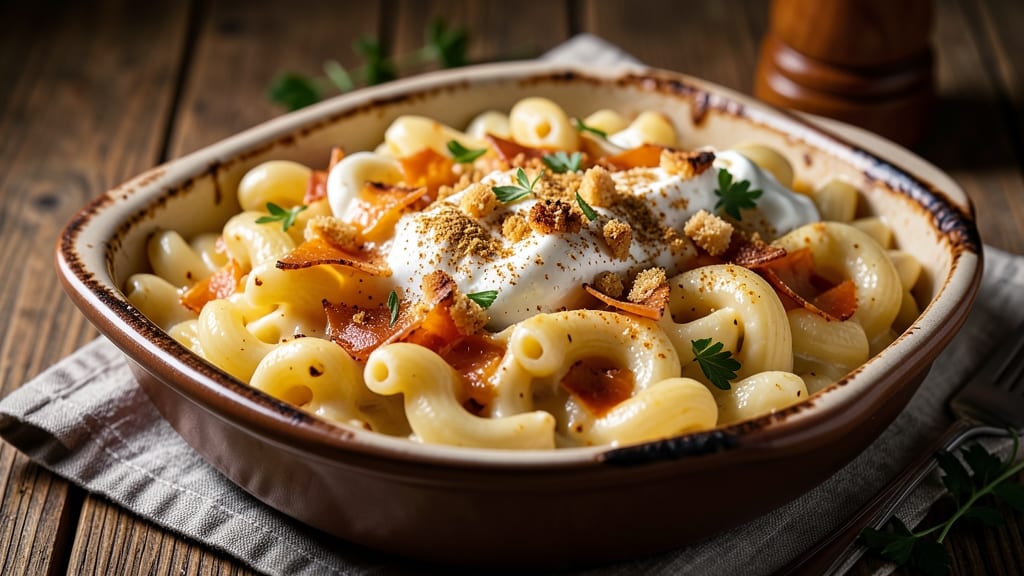 Baked Mac and Cheese Recipe with Dry Mustard: Nutty Depth and Crispy Breadcrumb Crown