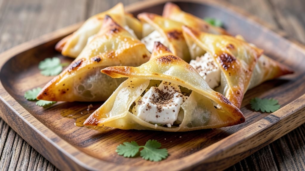 Arabic Cheese Samosa Recipe: Crispy Layers with Spiced Feta Filling