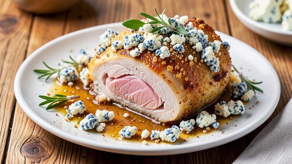 Baked Blue Cheese Chicken Recipe: Crispy Bites with Tangy, Melty Cheese