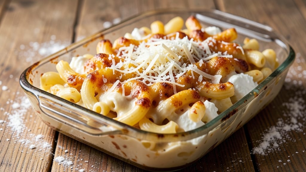 9 X 13 Mac and Cheese Recipe: Triple-Layered Crunch With Warm Cheddar Rivers