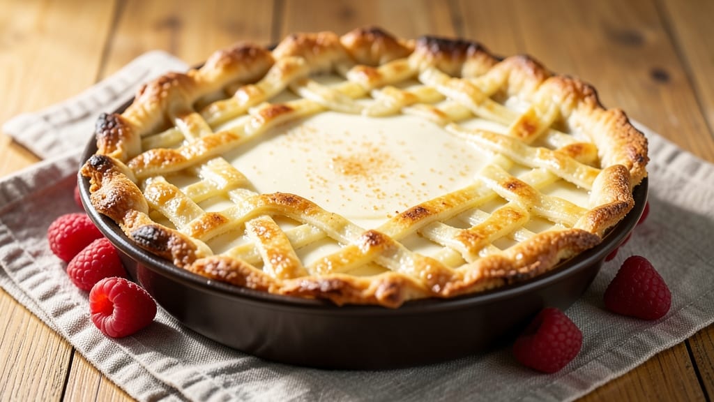 Baked Cream Cheese Pie Recipe: Buttery Crust Meets Silky Fillings