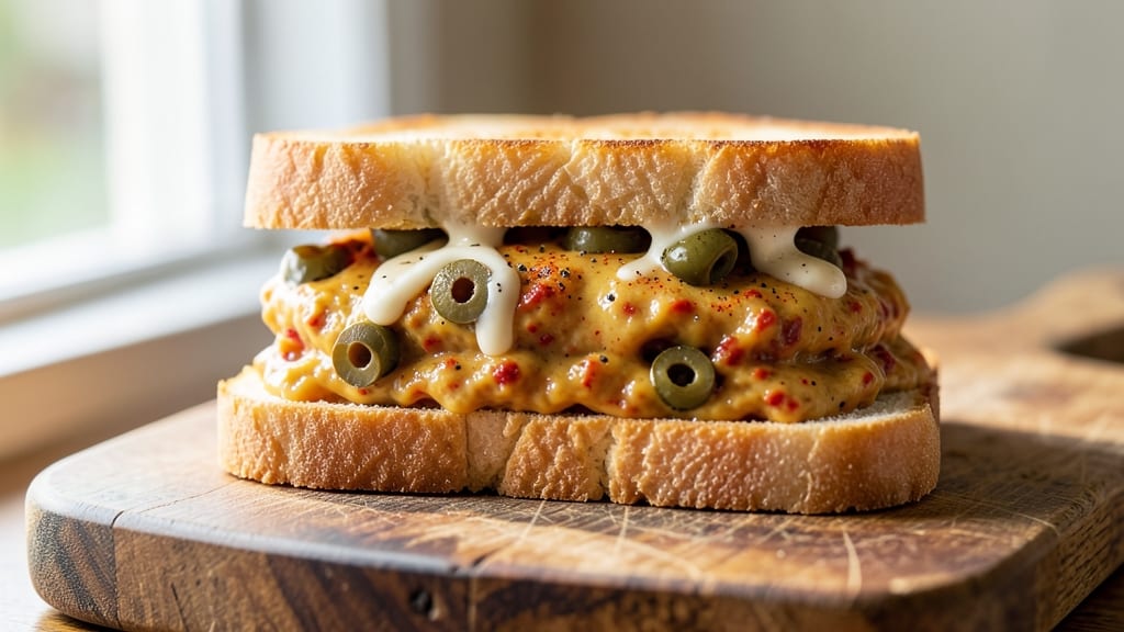 Augusta National Pimento Cheese Sandwich Recipe: Crispy Toasted Bites with Sharp Cheddar Magic