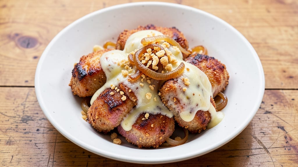 Bdo Cheese Recipe: Crispy Breadcrumbs Over Gooey Cheddar Streaks