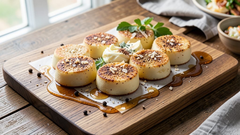 Babybel Cheese Recipe: Mini Bites With Crispy Parmesan Shells