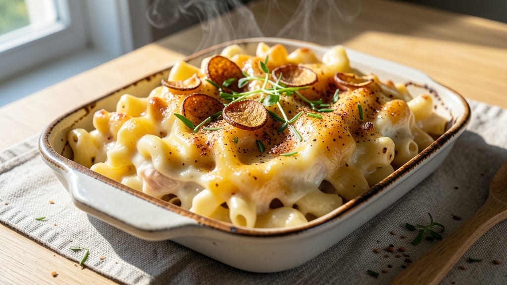 Baked Mac and Cheese Recipe with Chicken Broth: Savory Depth From Every Spoonful