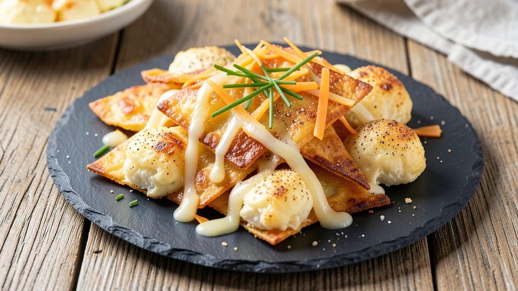 Baked Cheese Snacks Recipe: Crispy Bites With Gooey, Stretchy Cheese Pulls
