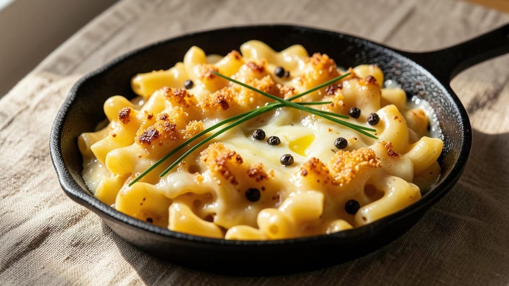 Baked Mac and Cheese Air Fryer Recipe: Crispy Crust, Melty Pull-Apart Magic