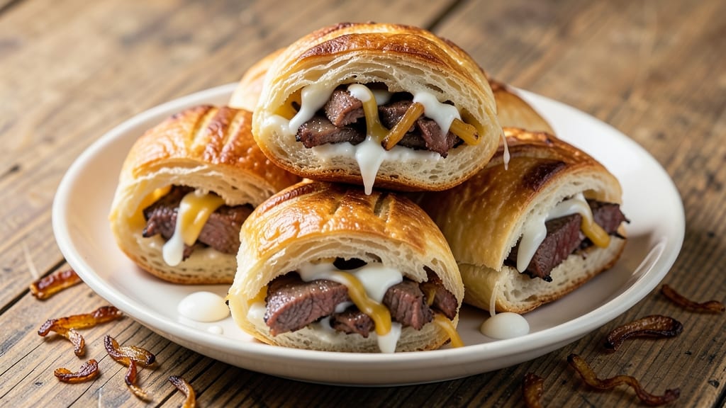 Beef and Cheese Piroshki Recipe: Flaky Dough Wrapped in Savory Cheese Bites