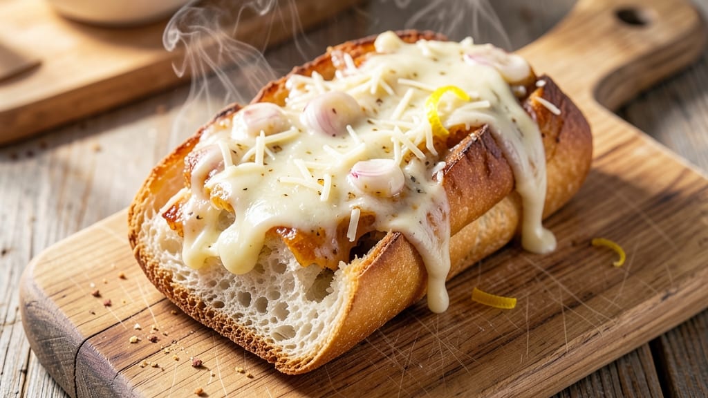Asiago Cheese Garlic Bread Recipe: Crispy Crust With Gooey Pull-Apart Cheese