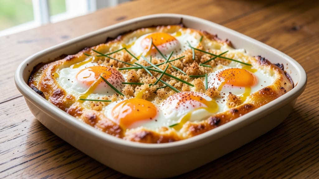 Baked Cottage Cheese Eggs Recipe Jamie Oliver: Golden Crust, Runny Yolk Magic