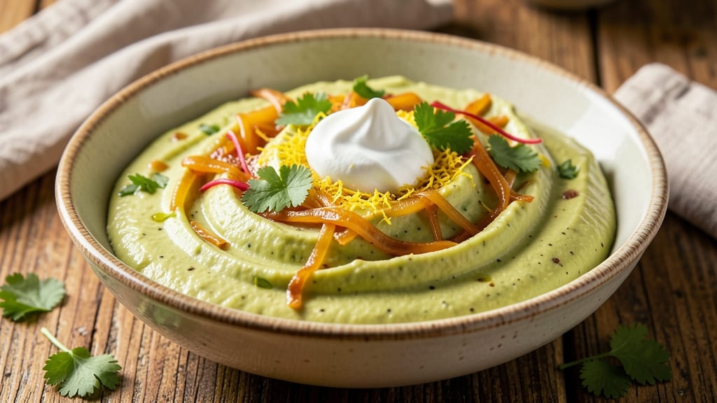 Avocado Cheese Dip Recipe: Cool Creaminess With Crunchy Topping Twist