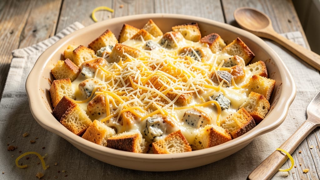 Basic Cheese Strata Recipe: Flaky Layers With Golden Crust Magic