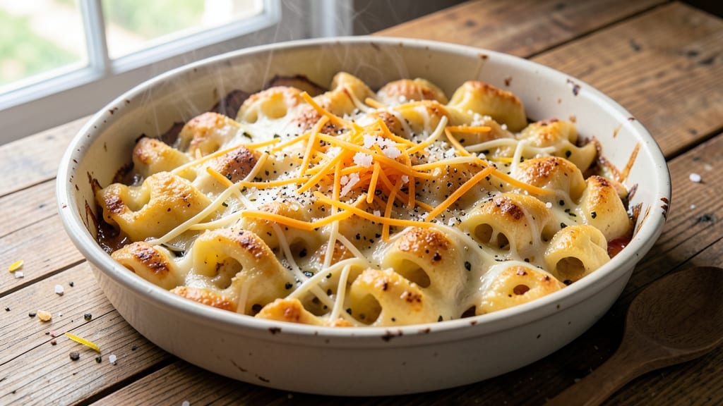 Baked Cheese Spaetzle Recipe: Crispy Crust, Gooey Cheese Pulls