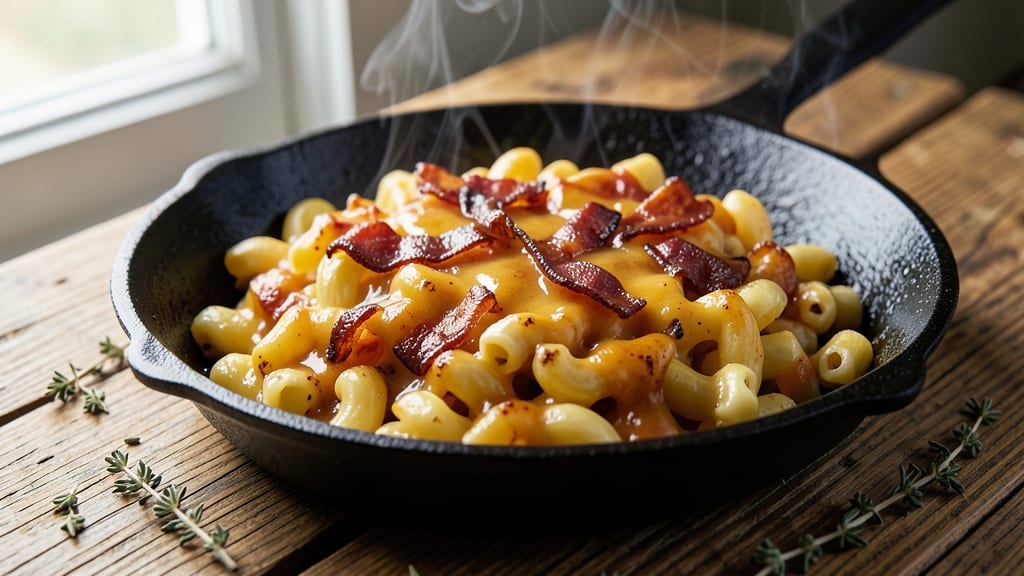 Bark Barbecue Mac and Cheese Recipe: Smoky-Spiced Crust With Gooey Pull-Apart Cheese