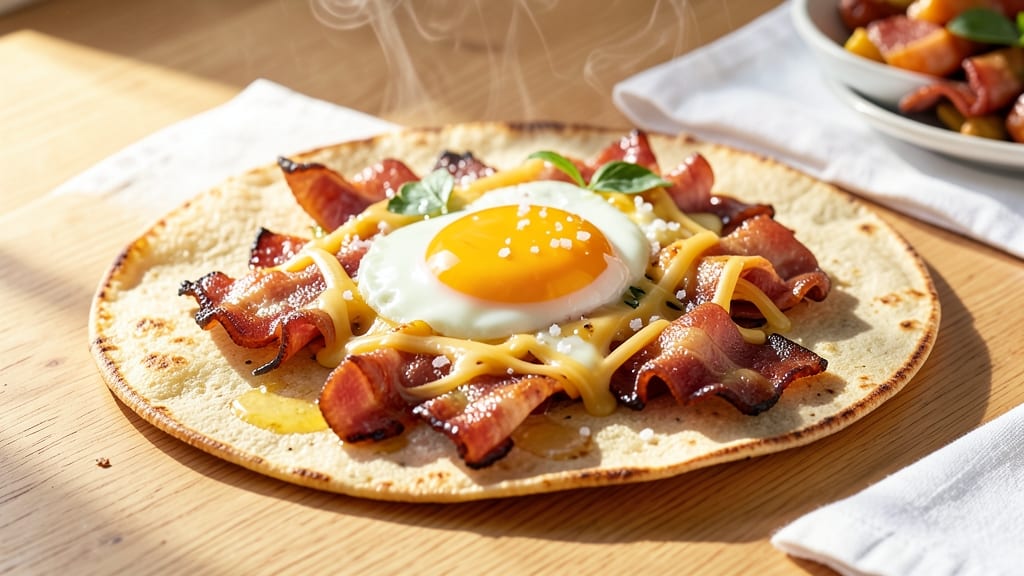 Bacon Egg and Cheese Wraps Recipe: Crispy Tortilla Crunch With Melty Centers