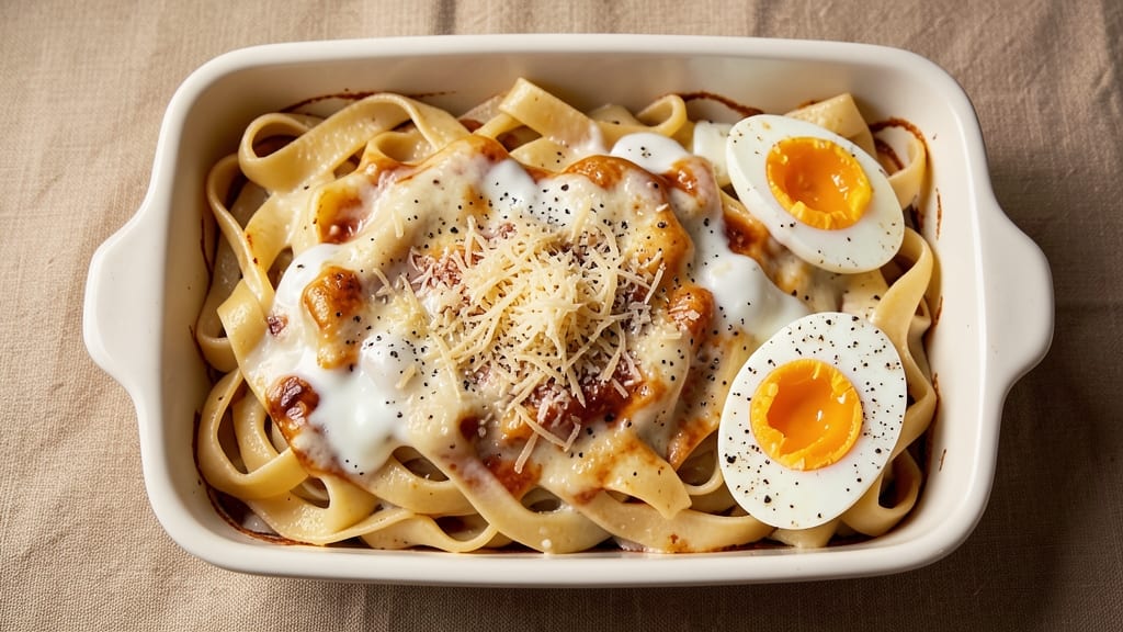 Baked Cream Cheese Pasta Recipe: Golden Crust, Silky Ribbon-Like Cheese Pulls