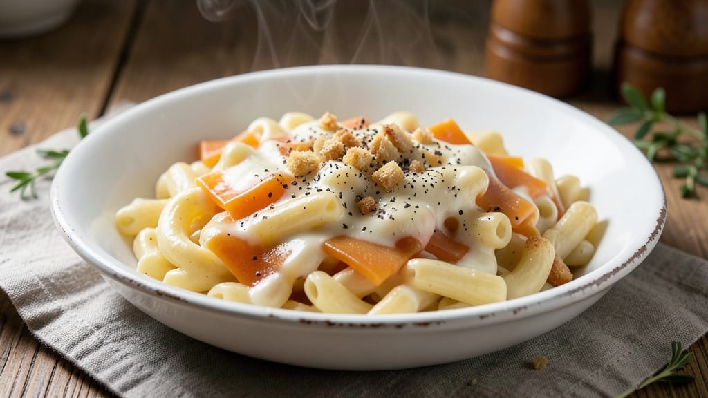 Anne Burrell's Mac and Cheese Recipe: Triple-Layered Crunch With Sharp Cheddar Streaks