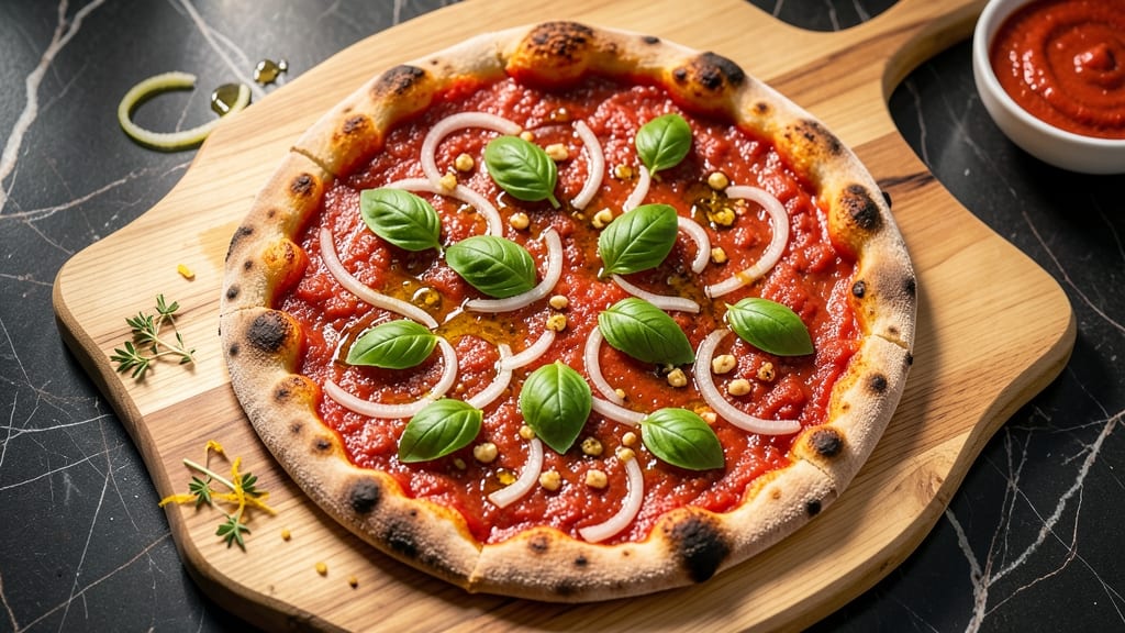 Amy's No-Cheese Pizza Recipe: Crispy Crust with Savory Tomato Magic