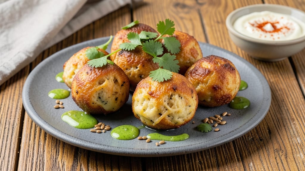 Aloo Cheese Balls Recipe: Spiced Potato and Sharp Cheddar Bites