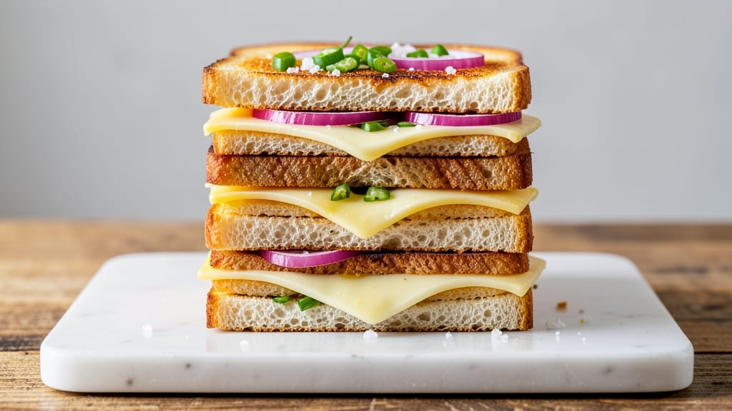 Amul Cheese Sandwich Recipe: Crispy Toasted Layers With Melty Cheese Rivers