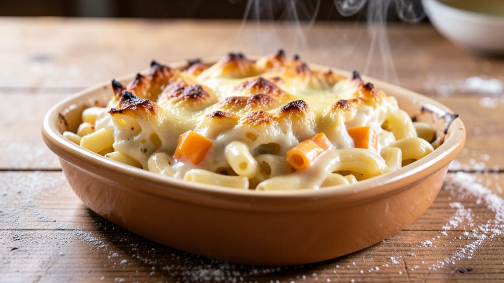 Baked Mac And Cheese With Bechamel Recipe: Velvety French-Style Cheese Sauce