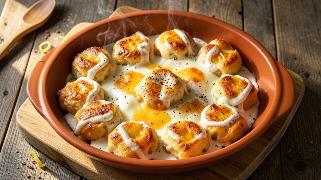 Baked Cheddar Cheese Bites Recipe: Crispy Shells and Pull-Apart Gooey Cores