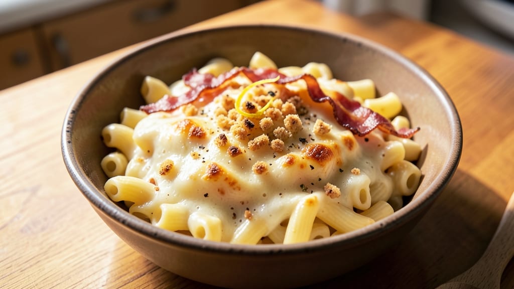 Baked Mac and Cheese Recipe Mom On Timeout: One-Pan Cheese Pull-Apart Magic