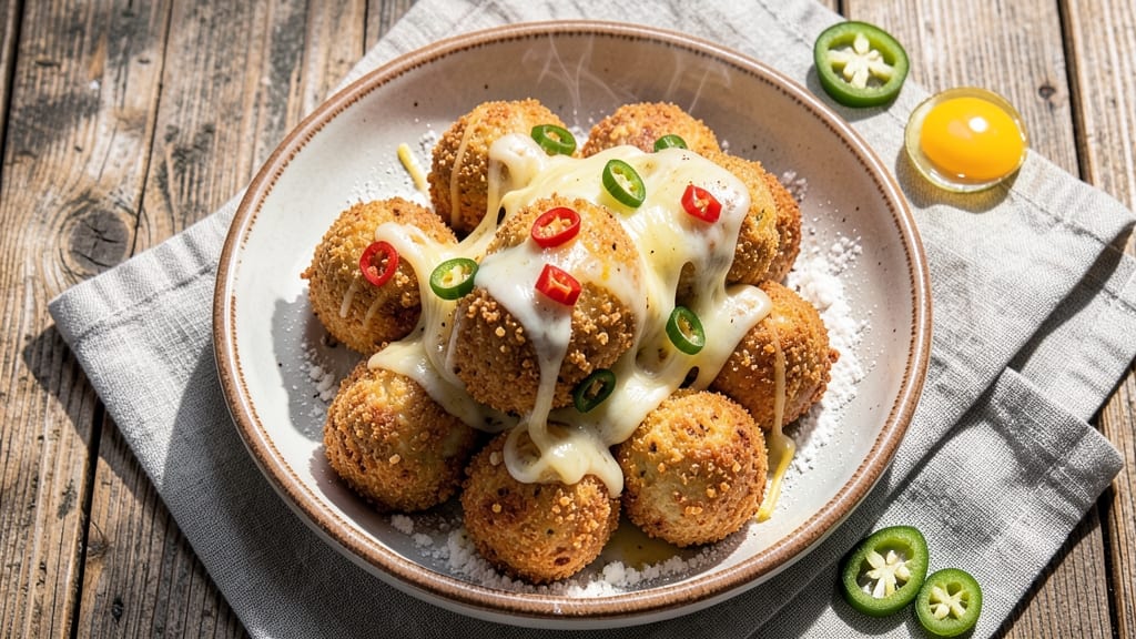 Air Fryer Jalapeño Poppers and Cheese Balls Recipe: Spicy, Crispy Duo in 15 Minutes
