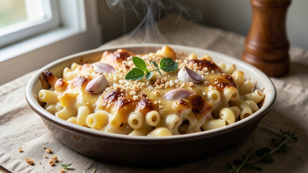 Baked Mac and Cheese Recipe with Almond Milk: Crispy Top, Silky Dairy-Free Cream