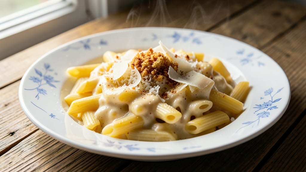Authentic Italian Macaroni and Cheese Recipe: Al Dente Pasta with Nutty Pecorino Crisp