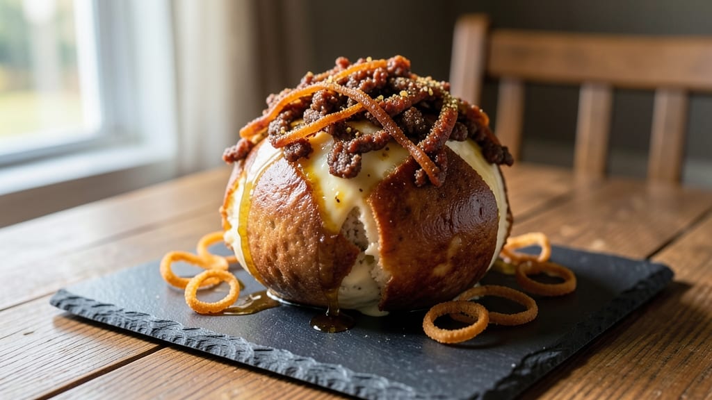 Armour Beef Cheese Ball Recipe: Crispy Crust With Pull-Apart Cheese Rivers