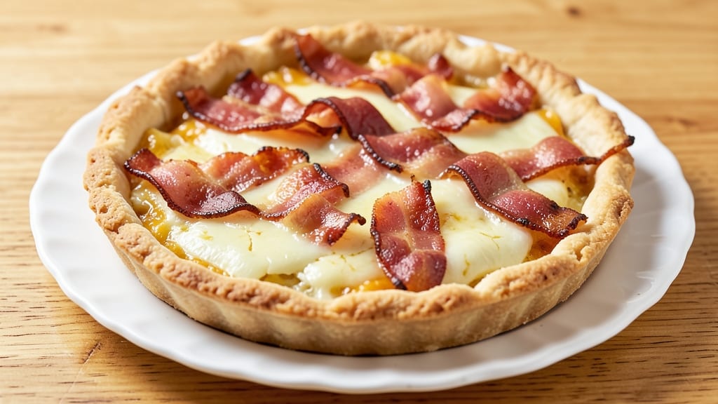 Bacon Swiss Cheese Quiche Recipe: Crispy Crust, Melty Pull-Apart Magic