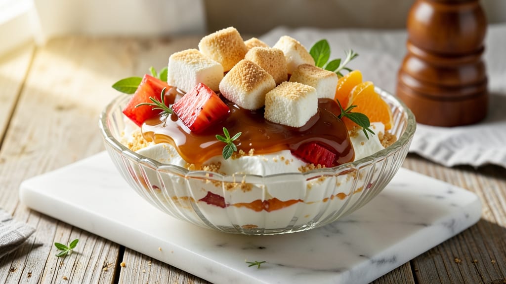 Ambrosia Salad Recipe With Cream Cheese and Condensed Milk: Southern-Style Layers of Creamy Bliss