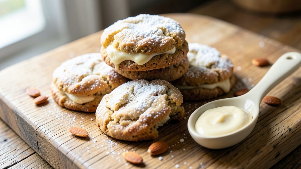 Almond Cream Cheese Cookie Recipe: Nutty-Sweet Crunch With Gooey Centers