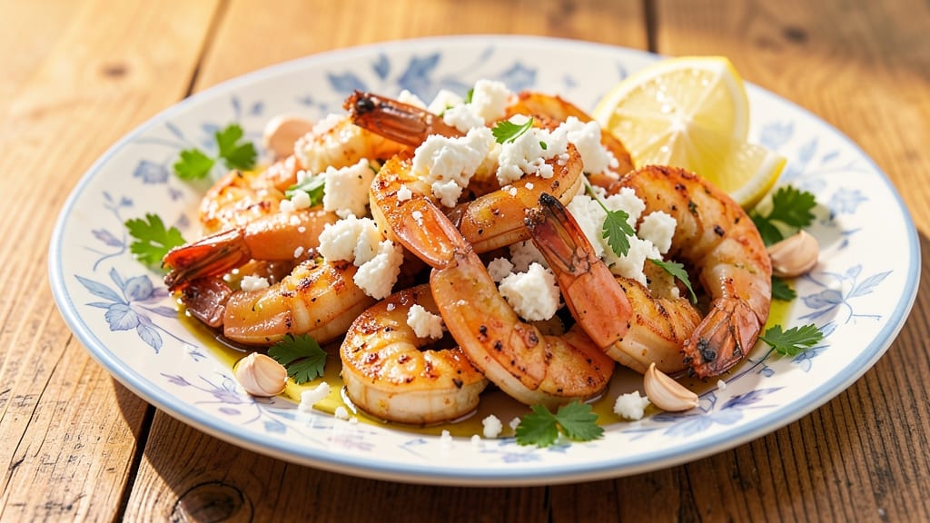 Baked Shrimp with Feta Cheese Recipe: Lemon-Garlic Crisp in 20 Minutes