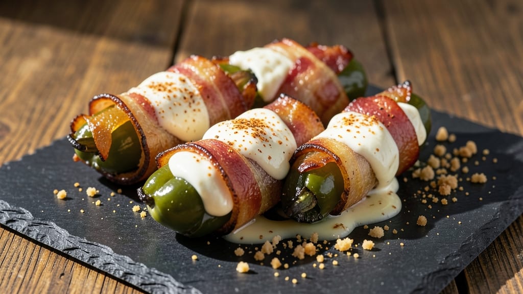 Bacon-Wrapped Jalapeños With Cream Cheese Recipe: Smoky Spice and Gooey Pull-Apart Bites