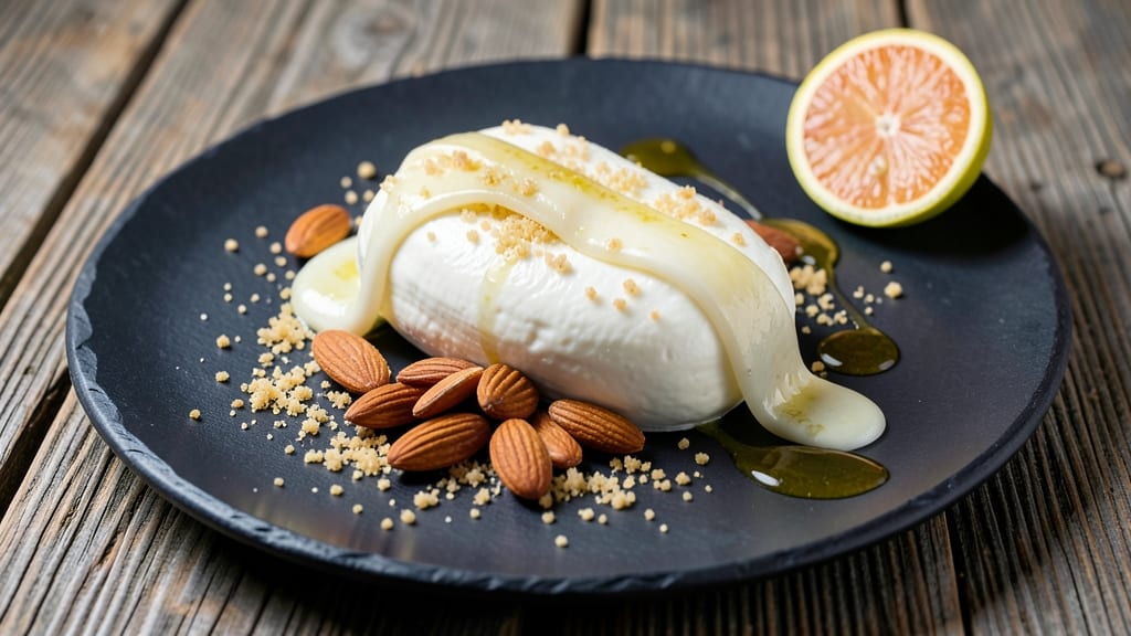 Almond Mozzarella Cheese Recipe: Crispy Breadcrumbs Over Warm, Stretchy Curds