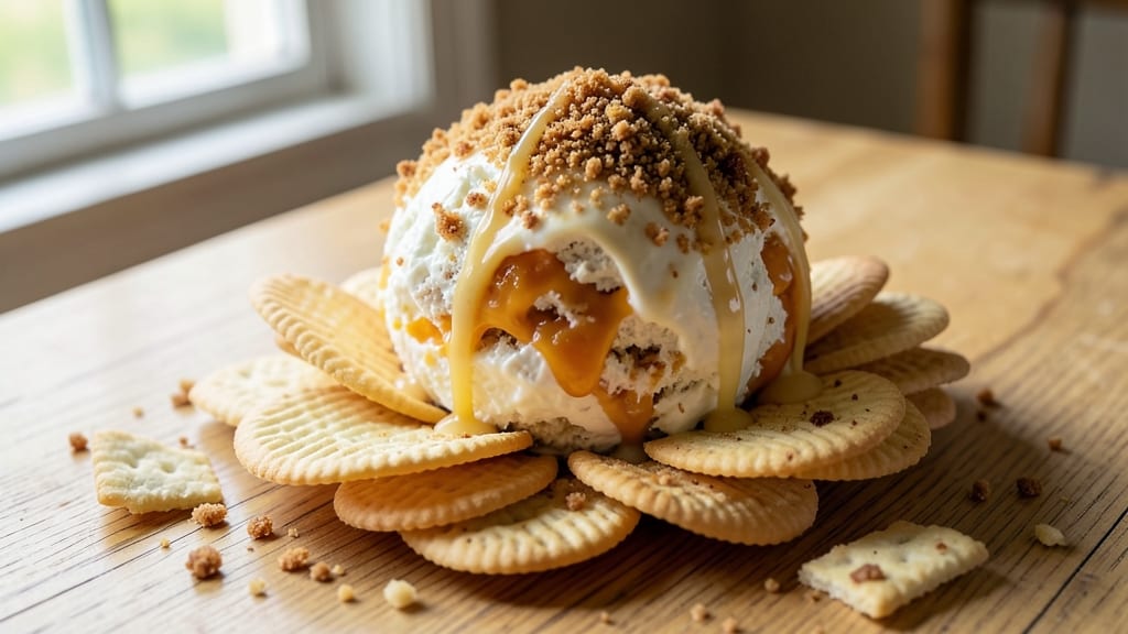 Amish Cheese Ball Recipe: Crunchy Rind, Gooey Cheddar Magic