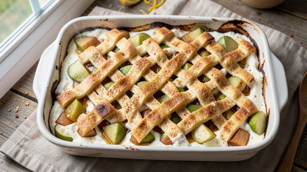 Apple Cinnamon Cottage Cheese Breakfast Bake Recipe: Warm Spiced Crunch With Vanilla Sweetness