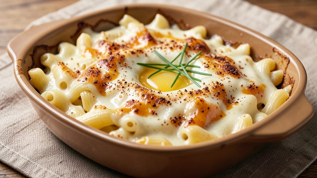 Baked Mac and Cheese Recipe with Havarti: Buttery Crisp Top and Velvety Pull-Apart