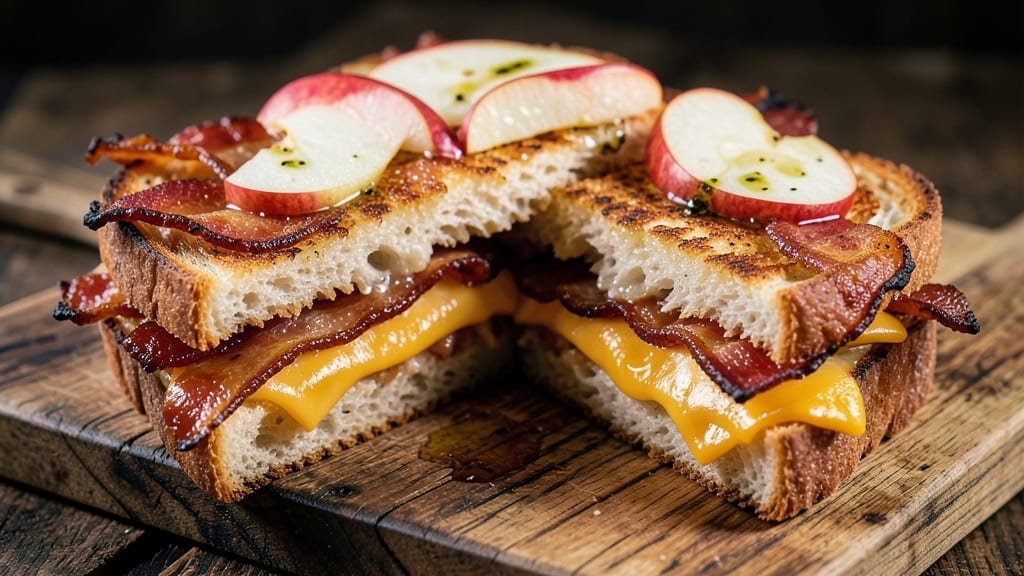 Apple Bacon Grilled Cheese Recipe: Sweet-Savory Crunch With Smoky Crisp Edges