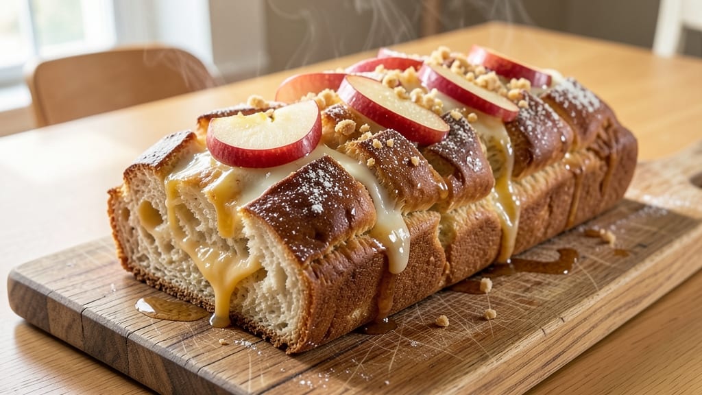 Apple Cheese Bread Recipe: Sweet Apple-Cheddar Crunch in One Pan