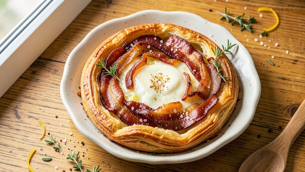 Bacon and Cheese Pastry Recipe: Flaky Layers With Smoky-Sweet Pull-Apart Bites