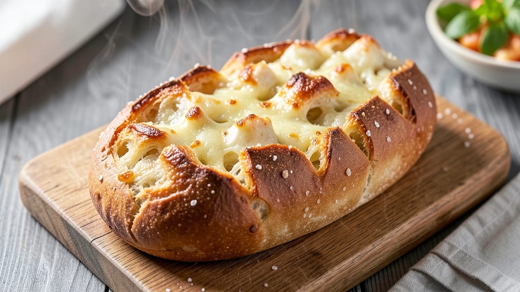 Artisan Asiago Cheese Bread Recipe: Crispy Crust With Nutty Pull-Apart Strings
