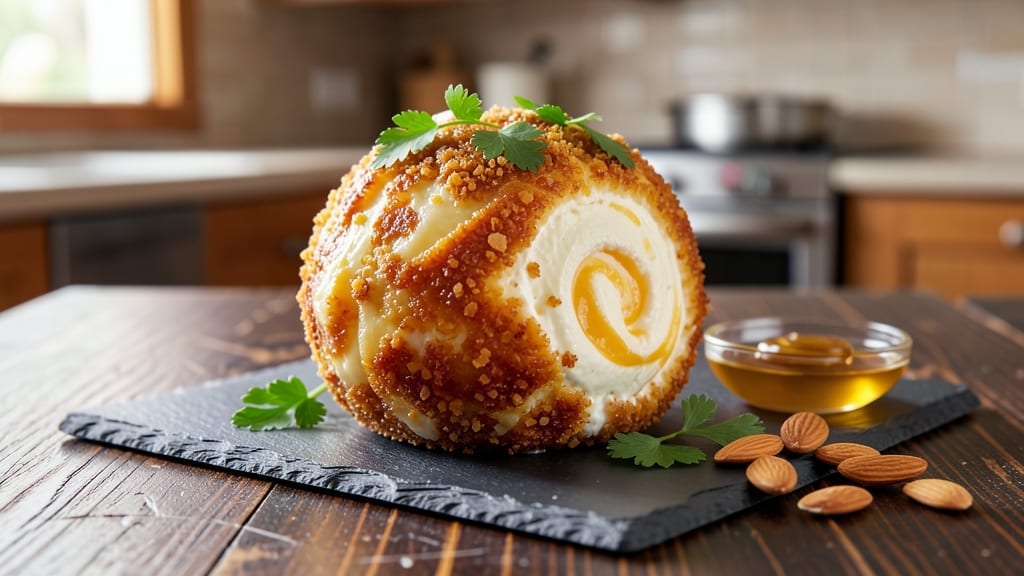 Australian Cheese Ball Recipe: Crispy Breadcrumb Crown Over Tangy Cheddar Bliss