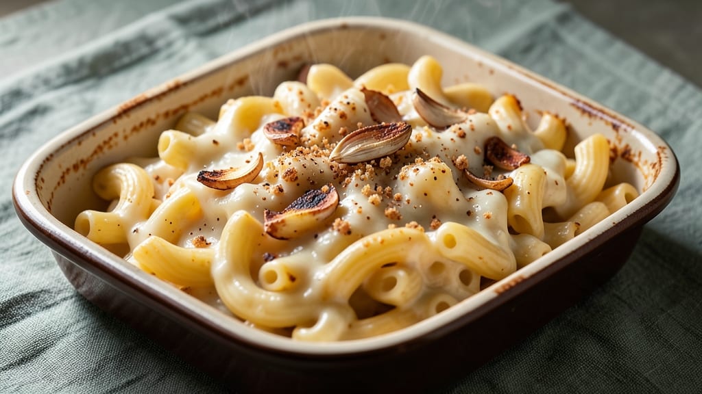 Banza Mac and Cheese Recipe: Crispy-Topped, Pull-Apart Cheese Rivers