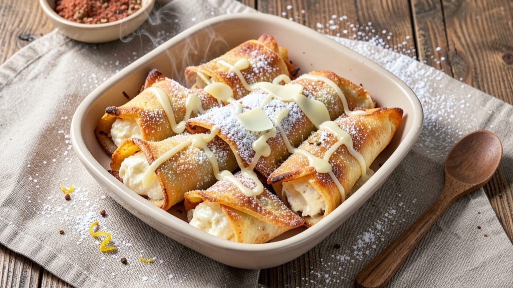 Baked Cream Cheese Taquitos Recipe: Crunchy Shells With Gooey Pull-Apart Magic