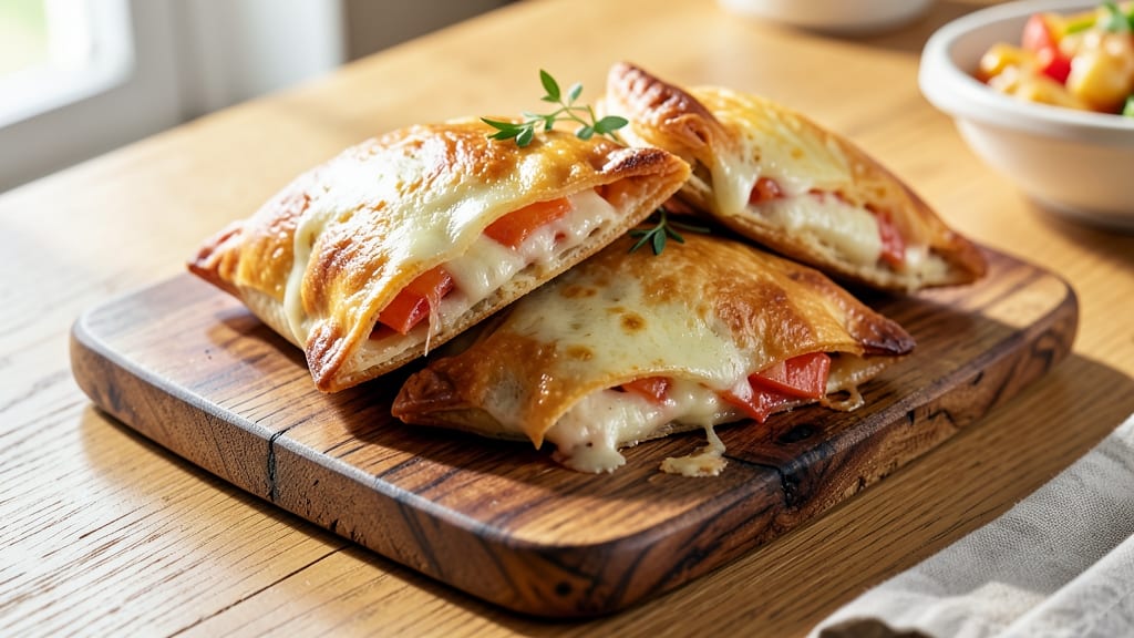 Baked Cheese Empanadas Recipe: Flaky Crust With Melty Pull-Apart Cheese
